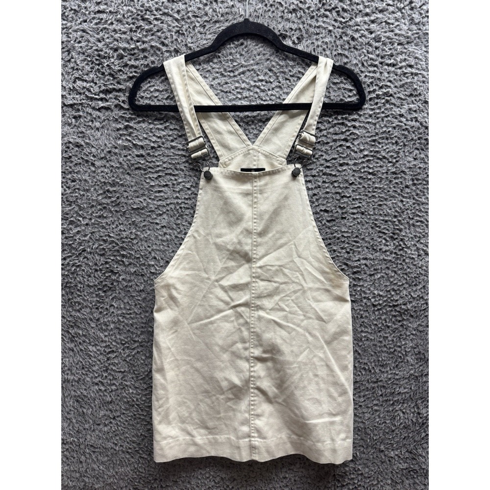 Afends Mae Hemp Overall Dress in Macadamia Size 2 US‎
